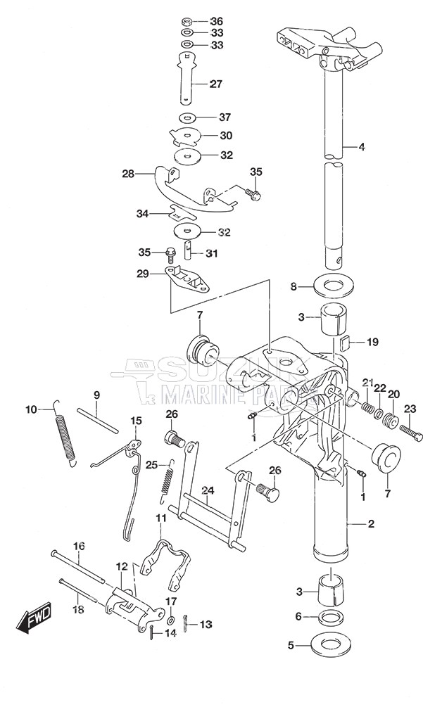 Swivel Bracket Non-Remote Control