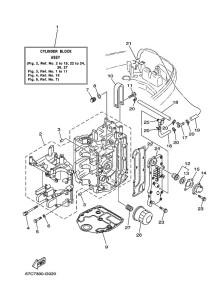 F30AMHDS drawing CYLINDER--CRANKCASE-1