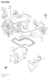 22503F-410001 (2014) 225hp E03-USA (DF225T) DF225T drawing SIDE COVER (DF250ST:E03)