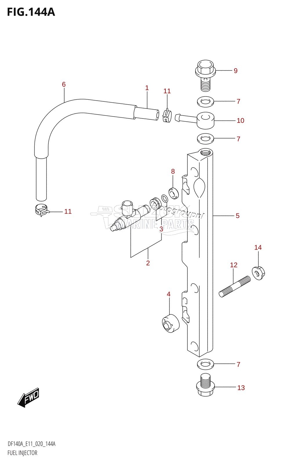 FUEL INJECTOR (E03,E11)