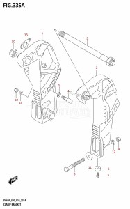 DF60A From 06003F-610001 (E03)  2016 drawing CLAMP BRACKET (DF40A:E03)