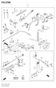 DF15 From 01503F-110001 (P03)  2011 drawing OPT:TILLER HANDLE (DF9.9R:(K5,K6,K7,K8,K9))