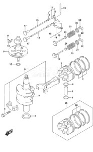 DF 4A drawing Crankshaft