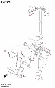 DF9.9B From 00995F-510001 (P03)  2015 drawing SWIVEL BRACKET (DF9.9BR:P03)