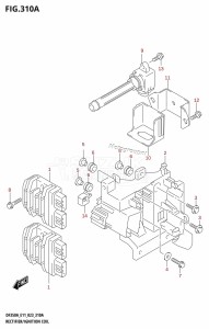 DF300B From 30003F-340001 (E11)  2023 drawing RECTIFIER /​ IGNITION COIL