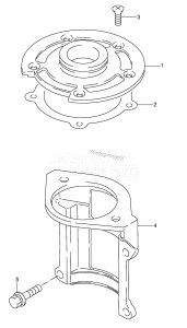 DT40 From 04003K-151001 ()  2001 drawing OIL SEAL HOUSING