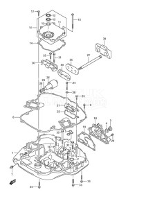 DF 250 drawing Engine Holder (DF 250S)