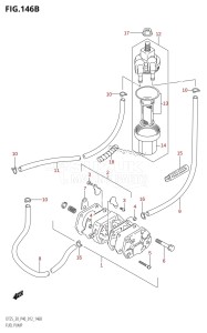 DT25 From 02503K-210001 (P36-)  2012 drawing FUEL PUMP (DT30:P40)