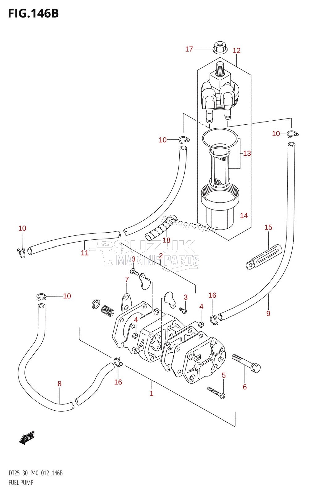 FUEL PUMP (DT30:P40)