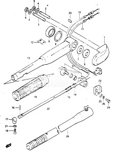 DT6 From 00601-401001 till 406518 ()  1984 drawing HANDLE