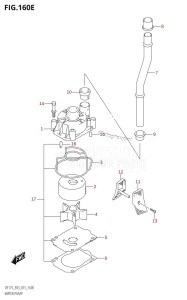 DF175Z From 17502Z-510001 (E03)  2015 drawing WATER PUMP (DF175T:E03)