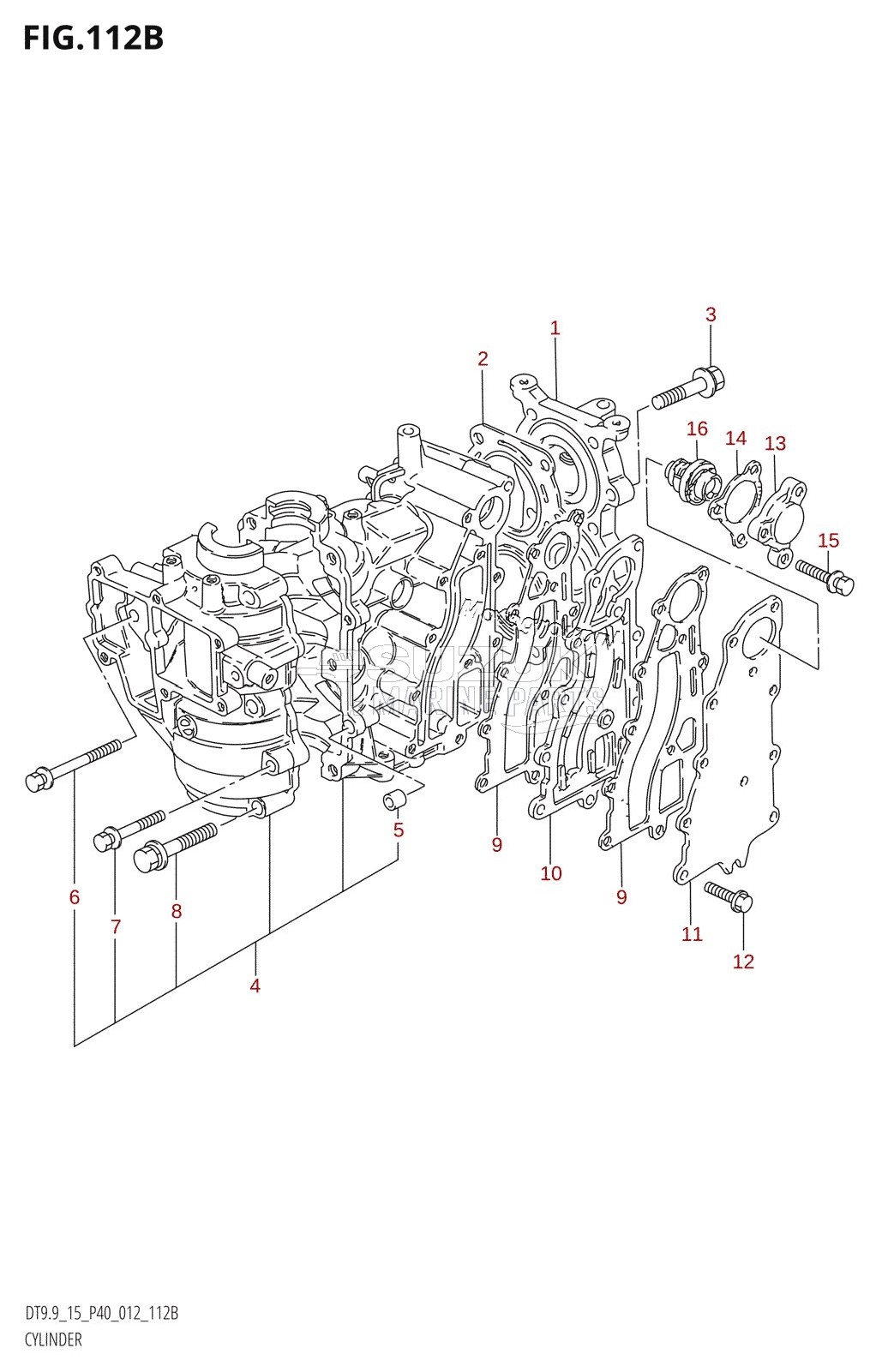 CYLINDER (DT9.9K:P40)