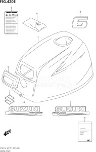 00503F-340001 (2023) 5hp P01-Gen. Export 1 (DF5A) DF5A drawing ENGINE COVER (DF6A:020)