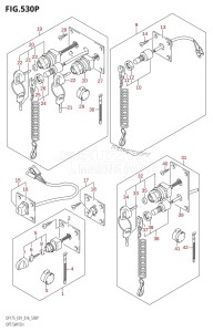 DF175T From 17502F-610001 (E01 E40)  2016 drawing OPT:SWITCH (DF175Z:E40)