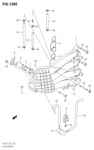 DF70 From 07001F-980001 (E40)  2009 drawing INLET MANIFOLD (K2,K3,K4,K5,K6,K7,K8,K9)