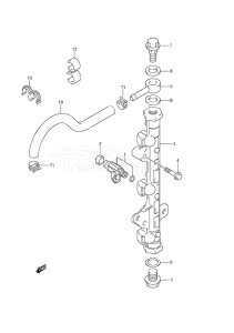 DF 60A drawing Fuel Injector