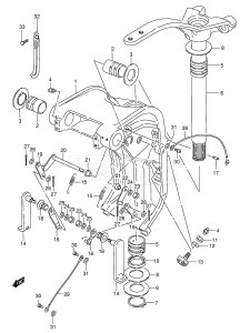 DT225TCL From 22501-151001 ()  2001 drawing SWIVEL BRACKET