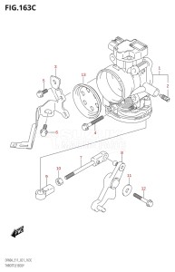 06003F-140001 (2021) 60hp E11-Gen. Export 2 (DF60AVT  DF60AVT_   DF60AVT   DF60AVTH  DF60AVTH_   DF60AVTH) DF60A drawing THROTTLE BODY (DF40AST,DF40ASVT)