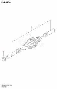 DF300B From 30003F-340001 (E11)  2023 drawing FUEL HOSE