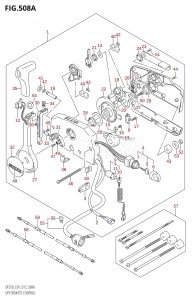 DF250Z From 25003Z-310001 (E01 E40)  2013 drawing OPT:REMOTE CONTROL