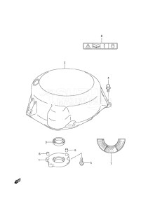 Outboard DF 25 drawing Under Oil Seal