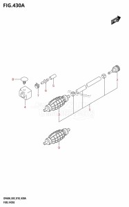 DF40A From 04003F-810001 (E03)  2018 drawing FUEL HOSE