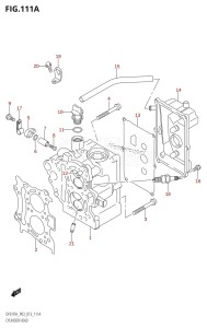 DF9.9 From 00993F-310001 (P03)  2013 drawing CYLINDER HEAD