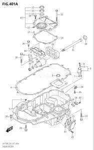 15003P-710001 (2017) 150hp E01 E40-Gen. Export 1 - Costa Rica (DF150AP) DF150AP drawing ENGINE HOLDER