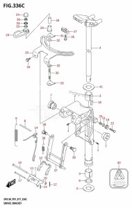 DF8A From 00801F-710001 (P01)  2017 drawing SWIVEL BRACKET (DF9.9A:P01)