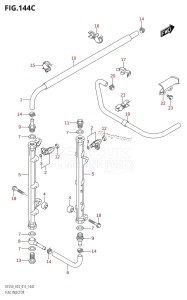 DF225T From 22503F-510001 (E03)  2015 drawing FUEL INJECTOR (DF225T:E03)