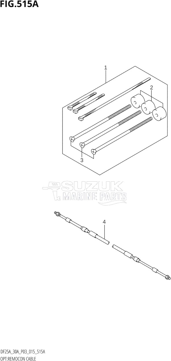 OPT:REMOCON CABLE (DF25AR:P03)