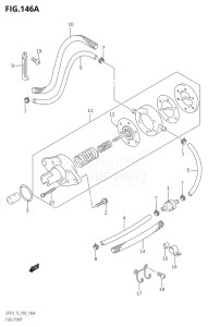 01502F-421001 (2004) 15hp P03-U.S.A (DF15K4) DF15 drawing FUEL PUMP (K4)