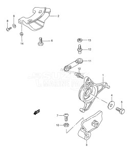 DT15 From 01501-651001 ()  1996 drawing THROTTLE CONTROL