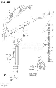 15002F-410001 (2014) 150hp E03-USA (DF150T  DF150TG) DF150 drawing FUEL INJECTOR (DF150TG:E03)