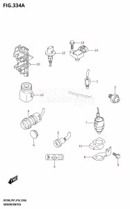 DF20A From 02002F-610001 (P01)  2016 drawing SENSOR /​ SWITCH (DF9.9B:P01)