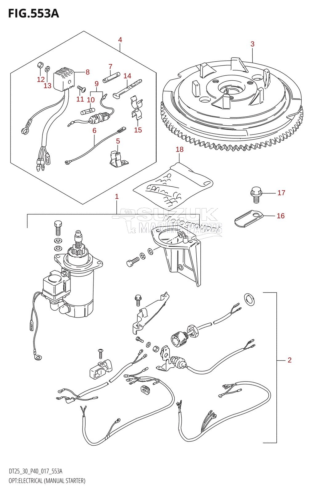 OPT:ELECTRICAL (MANUAL STARTER) (DT30:P40:M-STARTER)