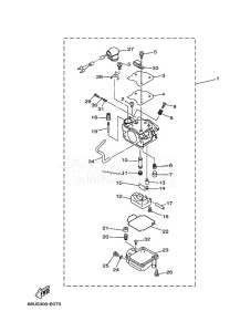 FT25B drawing CARBURETOR