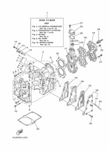 25NMHOL drawing CYLINDER--CRANKCASE