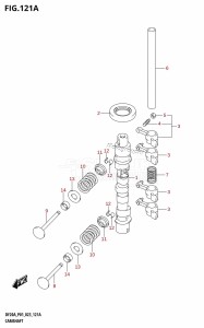 DF20A From 02002F-140001 (E01 P01 P40)  2021 drawing CAMSHAFT (M-STARTER)