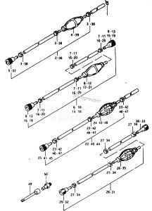 DT8 From 0801-001001 ()  1986 drawing FUEL HOSE