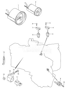 DT140 From 14003-751001 ()  1997 drawing SENSOR & METER (DT115S /​ DT140EPI)