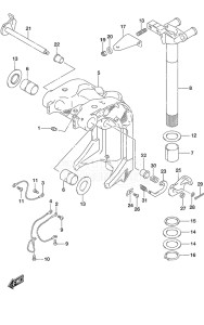 Outboard DF 90A drawing Swivel Bracket