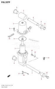 DF115AZ From 11503Z-310001 (E01 E40)  2013 drawing TRIM CYLINDER (DF115AZ:E40)