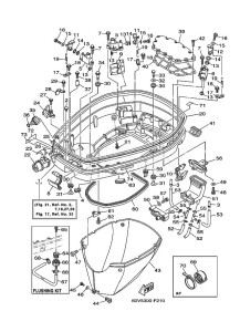 LZ250D drawing BOTTOM-COWLING