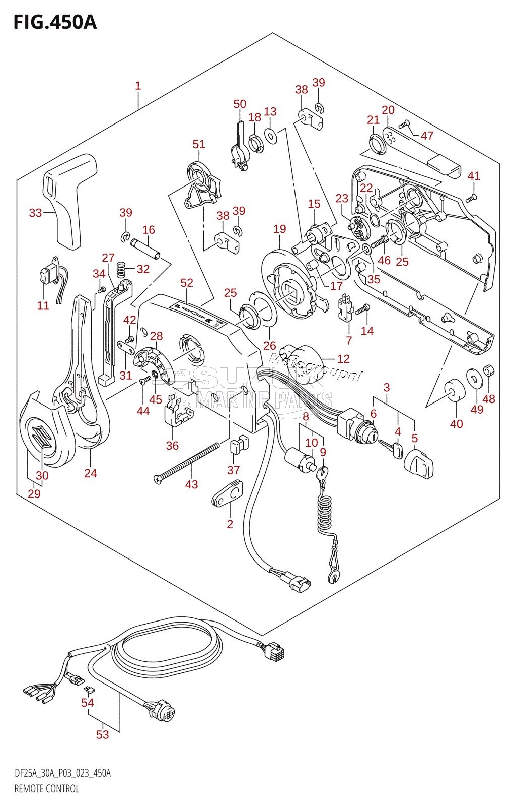 REMOTE CONTROL ((020,021):(DF25AT,DF30AT))