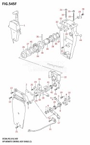 DF9.9B From 00995F-610001 (P03)  2016 drawing OPT:REMOTE CONTROL ASSY SINGLE (2) (DF20AR:P03)