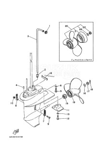 EK15NMHL drawing PROPELLER-HOUSING-AND-TRANSMISSION-2