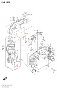 02504F-710001 (2017) 25hp P01-Gen. Export 1 (DF25A  DF25AR  DF25AT  DF25ATH) DF25A drawing INTAKE MANIFOLD (DF30AR:P01)