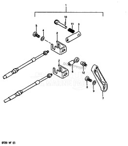 DT25 From 02501K-861001 ()  1998 drawing OPTIONAL : REMOTE CONTROL PARTS