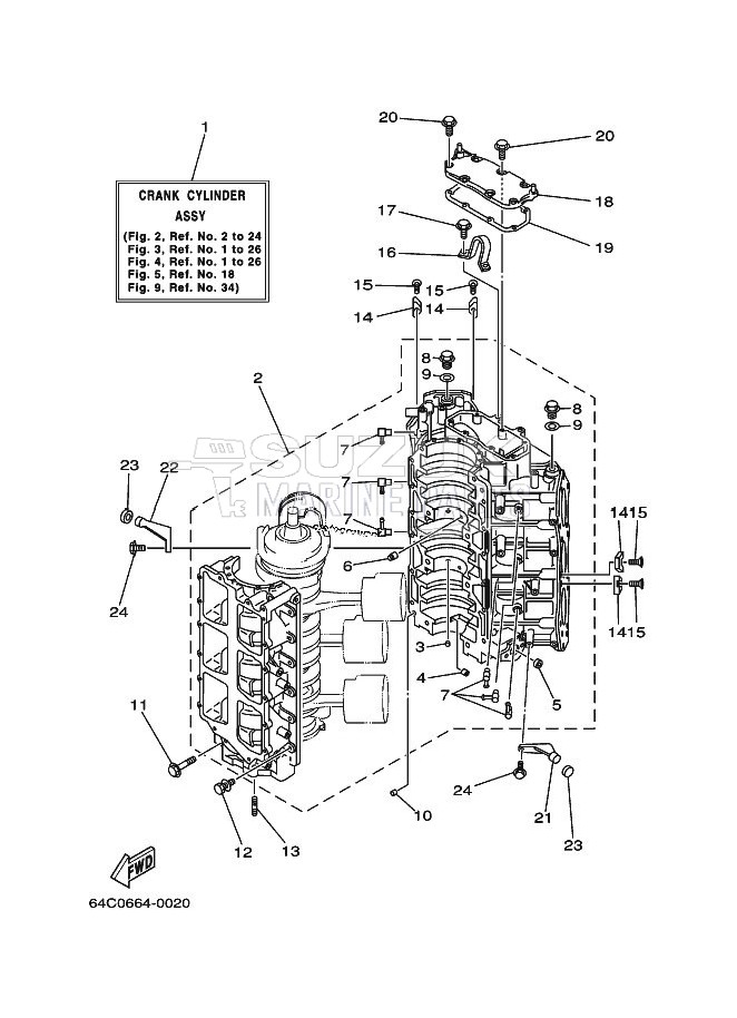 CYLINDER--CRANKCASE